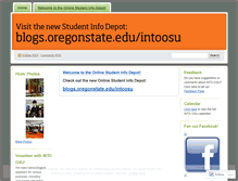 Tablet Screenshot of intoosu.wordpress.com