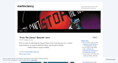 Desktop Screenshot of martinclancy.wordpress.com