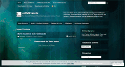 Desktop Screenshot of oilfalklands.wordpress.com