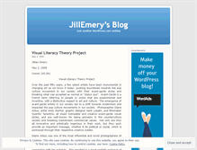 Tablet Screenshot of jillemery.wordpress.com
