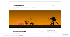 Desktop Screenshot of louiseikenya.wordpress.com