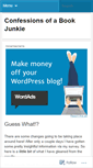 Mobile Screenshot of confessionsofabookjunkie.wordpress.com
