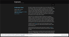 Desktop Screenshot of enginqueer.wordpress.com