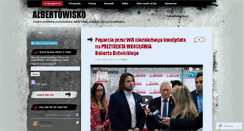 Desktop Screenshot of albertowisko.wordpress.com