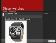 Tablet Screenshot of dieselwatch.wordpress.com