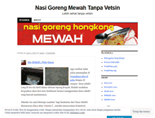 Tablet Screenshot of nasigorengmewah.wordpress.com