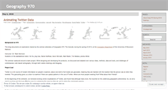 Desktop Screenshot of geog970.wordpress.com