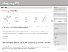 Tablet Screenshot of geog970.wordpress.com