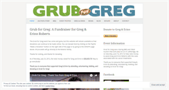 Desktop Screenshot of grubforgreg.wordpress.com