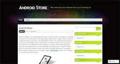 Desktop Screenshot of androidstorewebsite.wordpress.com