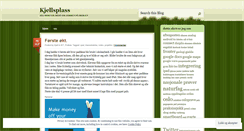 Desktop Screenshot of kjellsplass.wordpress.com