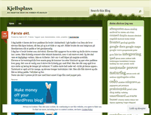 Tablet Screenshot of kjellsplass.wordpress.com