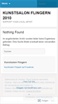 Mobile Screenshot of kunstsalon2010.wordpress.com