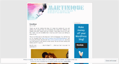 Desktop Screenshot of martiniquemusic.wordpress.com