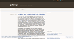 Desktop Screenshot of jef52ivzpi.wordpress.com