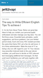 Mobile Screenshot of jef52ivzpi.wordpress.com