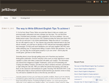 Tablet Screenshot of jef52ivzpi.wordpress.com