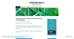 Desktop Screenshot of fashionnelly.wordpress.com