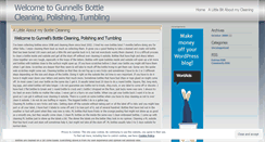 Desktop Screenshot of gunnellsbottlecleaning.wordpress.com