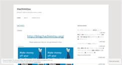 Desktop Screenshot of hachimitsuanimeblog.wordpress.com
