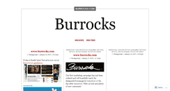 Desktop Screenshot of burrocks.wordpress.com