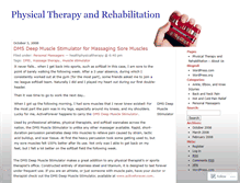 Tablet Screenshot of healthphysicaltherapy.wordpress.com