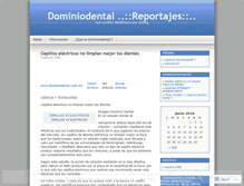 Tablet Screenshot of dominiodental.wordpress.com