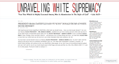 Desktop Screenshot of eliminatingwhitesupremacy.wordpress.com