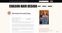 Desktop Screenshot of chasonhairdesigns.wordpress.com