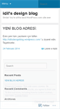 Mobile Screenshot of idilozturkdesign.wordpress.com