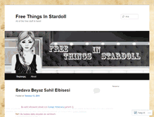 Tablet Screenshot of freethingsinstardoll.wordpress.com