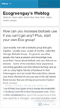 Mobile Screenshot of ecogreenguy.wordpress.com