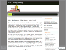 Tablet Screenshot of justdr.wordpress.com