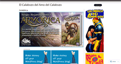 Desktop Screenshot of calabozo.wordpress.com