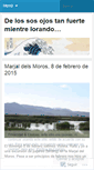 Mobile Screenshot of delossosojoslorando.wordpress.com