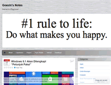 Tablet Screenshot of goesin44.wordpress.com