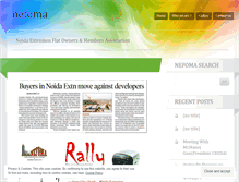 Tablet Screenshot of nefoma.wordpress.com