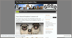 Desktop Screenshot of pawsanimalkingdom.wordpress.com