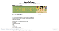 Desktop Screenshot of jazzybydesign.wordpress.com