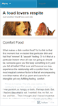 Mobile Screenshot of foodsome.wordpress.com