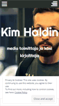 Mobile Screenshot of kimhaldin.wordpress.com