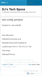 Mobile Screenshot of djtechspace.wordpress.com