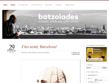 Tablet Screenshot of batzolades.wordpress.com