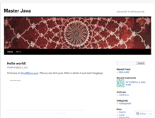 Tablet Screenshot of masterjava.wordpress.com