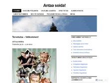 Tablet Screenshot of antaasoida.wordpress.com