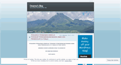 Desktop Screenshot of dwaney.wordpress.com