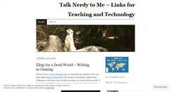 Desktop Screenshot of jennybsteachertech.wordpress.com