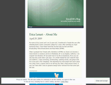 Tablet Screenshot of erical226.wordpress.com