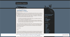 Desktop Screenshot of pamelacayne.wordpress.com