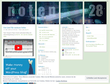 Tablet Screenshot of noten28.wordpress.com